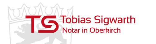 Logo Tobias Sigwarth – Notar in Oberkirch